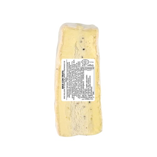 MILLÁN VICENTE Queso brie con trufa Recién cortado MILLÁN VICENTE 175 g.