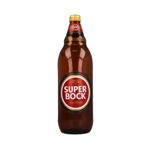 SUPER BOCK ORIGINAL  Cerveza rubia portuguesa 1 litro