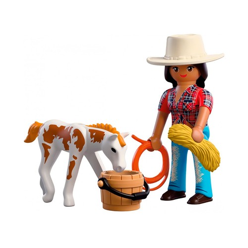 PLAY MOBIL. 72026 Duo Pack Jinete con caballo