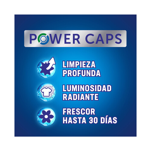 WIPP EXPRESS Detergente en cápsulas para lavadora WIPP Power 33 lavados.