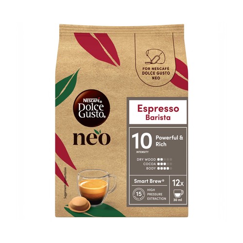 DOLCE GUSTO NEO Café cápsulas barista 12 uds. 96 g.
