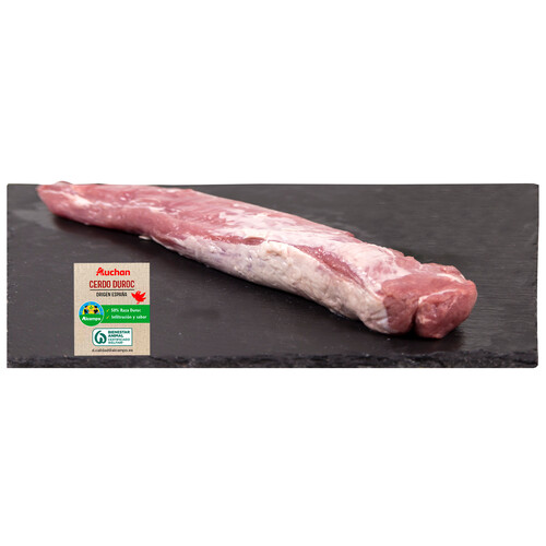 Solomillo de cerdo raza Duroc ALCAMPO PRODUCCIÓN CONTROLADA 600 Gramos Aproximados