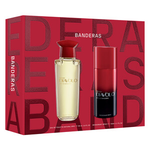 Imagen de ANTONIO BANDERAS Diavolo Estuche de colonia y desodorante para hombre.