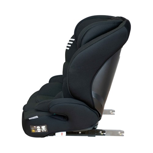 Silla auto PLAY Scout I Size (40 a 150 cm), altura ajustable, respaldo reclinable en 4 posiciones, arnés de seguridad 5 puntos, color negro