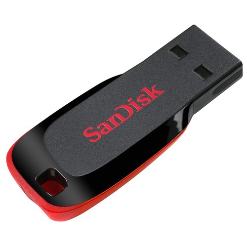 Memoria usb 128GB SANDISK Cruzer Blade, conexión 2.0.
