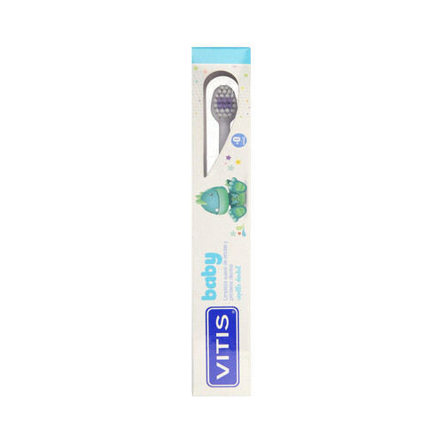VITIS Cepillo dental suave para primeros dientes y cuidado de las encías VITIS Baby.
