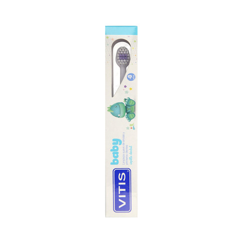 Cepillo dental suave para primeros dientes y cuidado de las encías VITIS Baby.