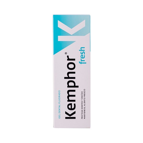 KEMPHOR Fresh Pasta de dientes con textua gel para dientes y encías sanas 75 ml.