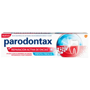 PARODONTAX Pasta de dientes de uso diario para una reparación activa de encías PARODONTAX 75 ml.