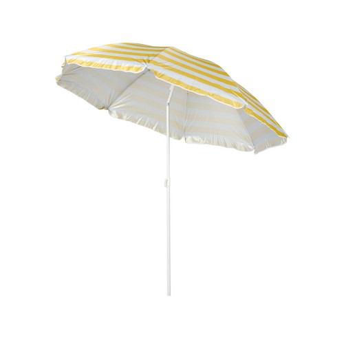 Parasol de playa de 1,80x1,80 m, amarillo, GARDENSTAR