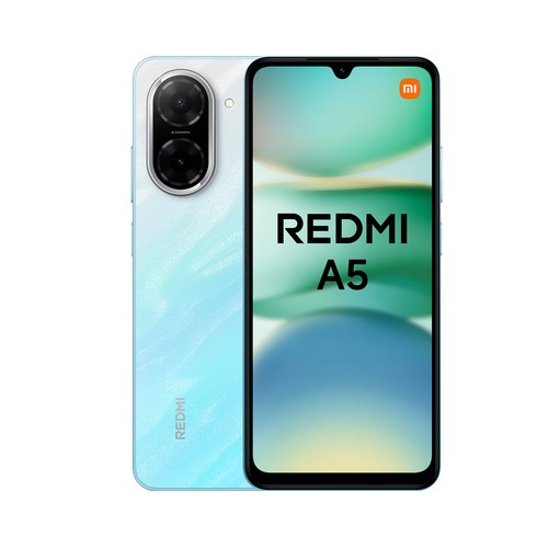 Smartphone XIAOMI Redmi A5, 128GB+4GB Ram, color azul océano, pantalla 16,5cm (6,5").