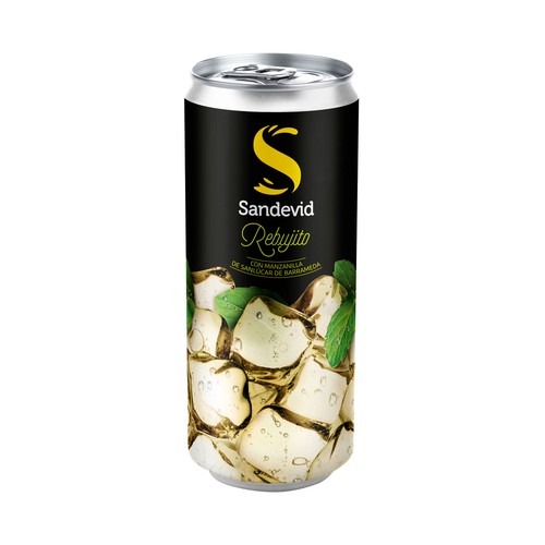 SANDEVID Rebujito con manzanilla de Sanlúcar de Barrameda lata 25 cl.