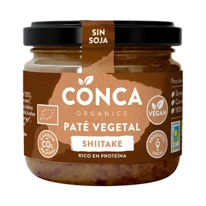 CONCA ORGANICS Paté vegetal con shitake ecológico 110 g.