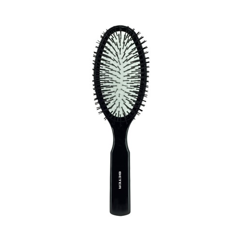 BETER Cepillo neumático ovalado de 22 cm, con filamentos de nylon BETER.