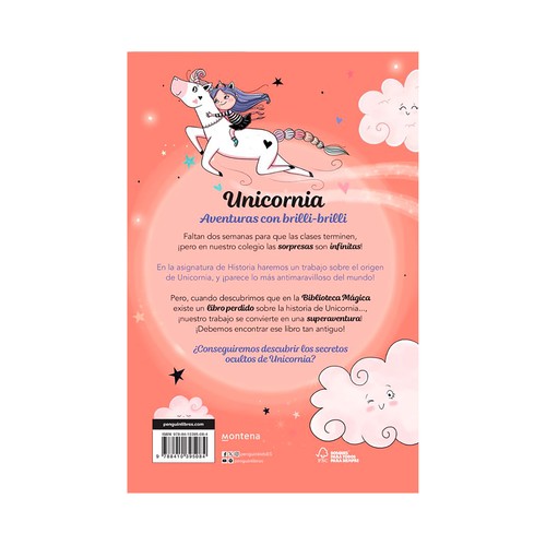 Unicornia 13 - una biblioteca secreta. Ana Punset. MONTENA