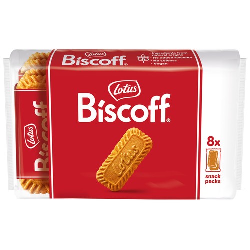 BISCOFF Galletas caramelizadas 8 x 2 uds.