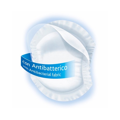CHICCO Discos de lactancia absorbentes antibacterias CHICCO 60 uds.