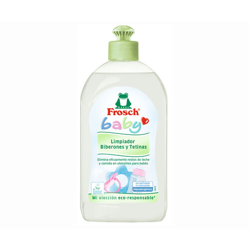 Limpiador especial biberones y tetinas FROSCH BABY 500 ml.