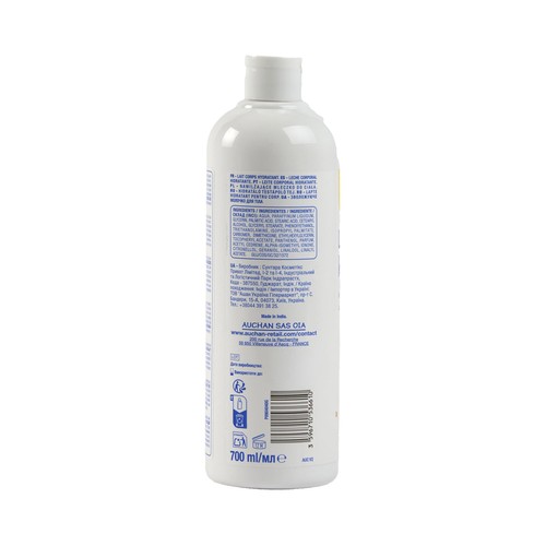 PRODUCTO ECONÓMICO ALCAMPO Leche corporal hidratante 700 ml.