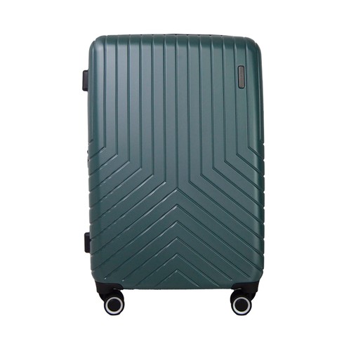 Maleta grande tipo trolley 8 ruedas  light  77cm verde. AIRPORT