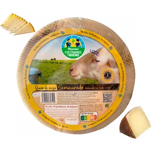 ALCAMPO CULTIVAMOS LO BUENO Queso de oveja semicurado, leche cruda