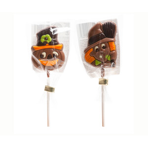 Imagen de DEKORA Piruletas chocolate halloween 2 modelos 20 g.