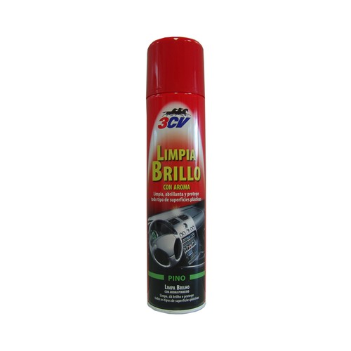Limpiador abrillantador de 400 mililitros con olor a pino 3CV.