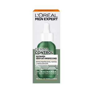 L´ORÉAL PARIS Men expert derma control Sérum eliminador de manchas y marcas post acné 30 ml.