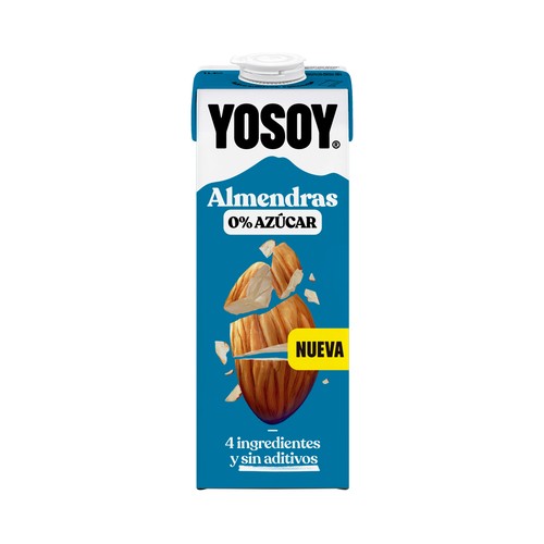 YOSOY de Pascual Bebida vegetal de almendras 0% azúcar 1 l.