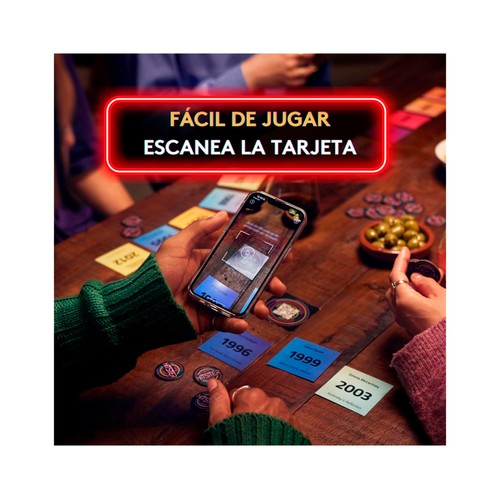 Hitster 100% Música Española, Juego de mesa musical +16 Años, JUMBO