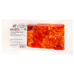 Imagen de SEÑORA JULIA Costilla de cerdo adobada, sin gluten y sin lactosa, envasada al vacio SEÑORA JULIA 300 g.