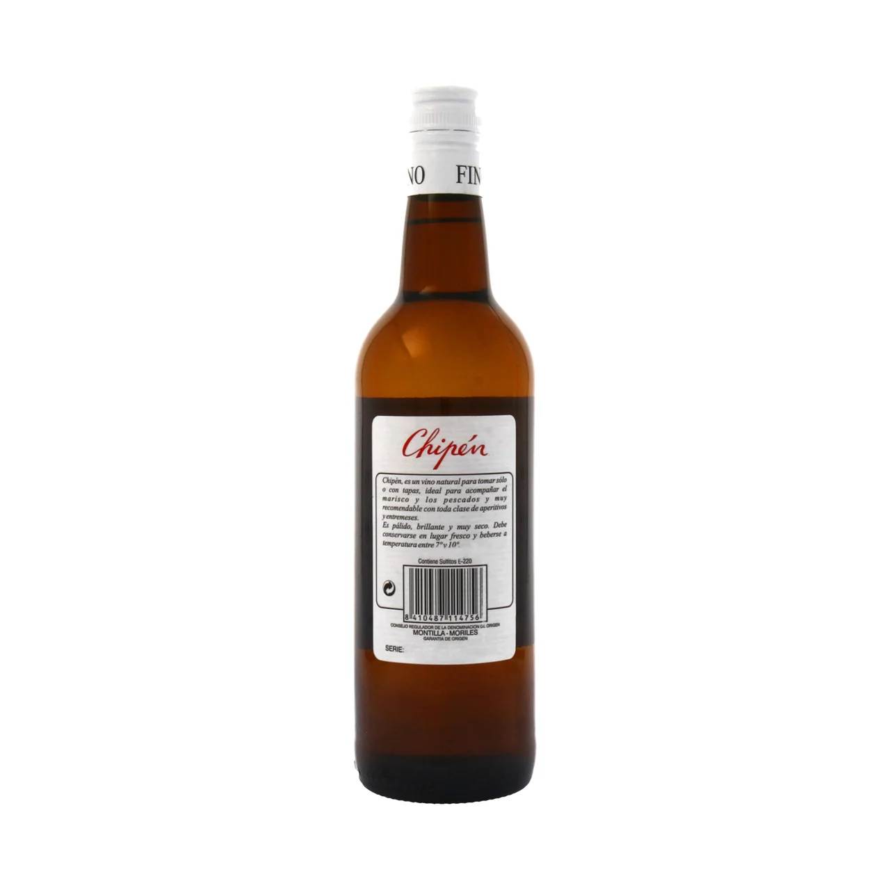 CHIPEN  Vino fino con D.O. Montilla Moriles botella 75 cl.