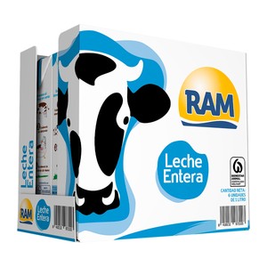 precios Ram Leche Entera De Vaca 6X1 L. en Alcampo