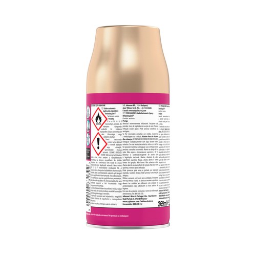 GLADE Relaxing zen Recambio para ambientador automático en spray con frangancia infusionada con aceites esenciales 269 ml.
