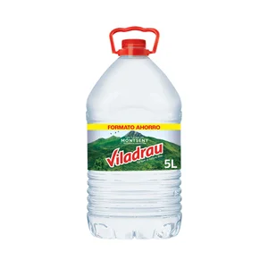 VILADRAU Agua mineral natural del Montseny garrafa 5 l.