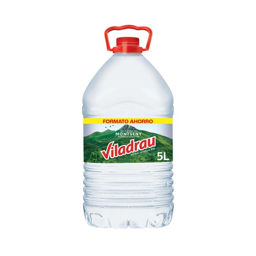 VILADRAU Agua mineral natural del Montseny garrafa 5 l.