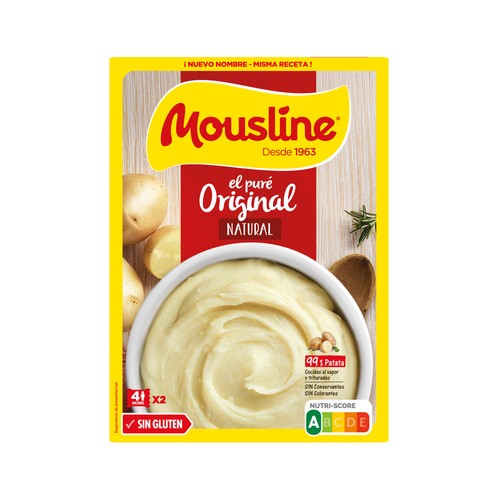 MOUSLINE Puré de patatas sin leche 230 g