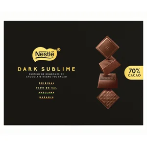 NESTLÉ Bombones dark sublime 145 g.