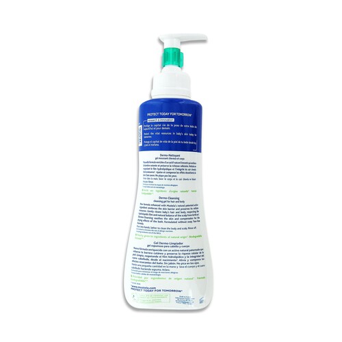 MUSTELA Gel dermolimpiador para bebé MUSTELA 500 ml.