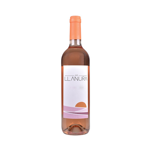 LA LLANURA  Vino rosado con D.O. La Mancha LA LLANURA botella de 75 cl.