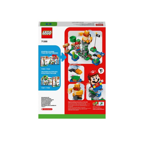Set de Expansión: Torre bamboleante del Hermano Sumo Jefe con 231 piezas, LEGO SUPER MARIO 71388.