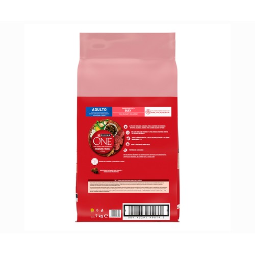 NESTLÉ Alimento de perro mediun-maxi active pollo 7 kg.