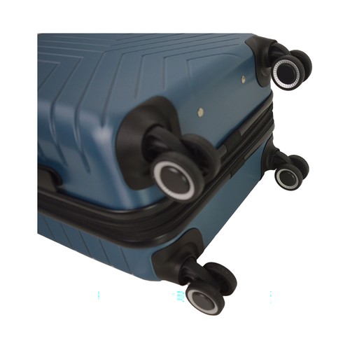 Maleta de cabina tipo trolley  8 ruedas  light  55cm azul . AIRPORT