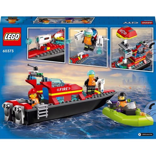LEGO City - Lancha de Rescate de Bomberos +5 años
