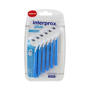 INTERPROX Cepillo interdental cónico, talla 4 (M) de 4,3-1,5 milimetros INTERPROX 6 uds