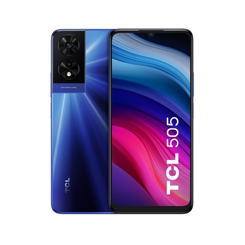 Smartphone TCL 505 ocean blue, 256 GB + 12 GB