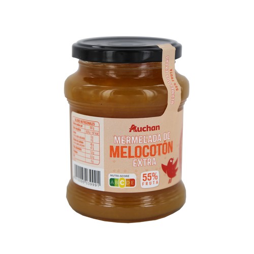 Mermelada de melocotón PRODUCTO ALCAMPO 410 g.