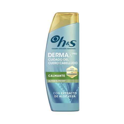 H&S Derma xpro Champú anticaspa calmante para cuero cabelludo seco y/o con picor 300 ml.