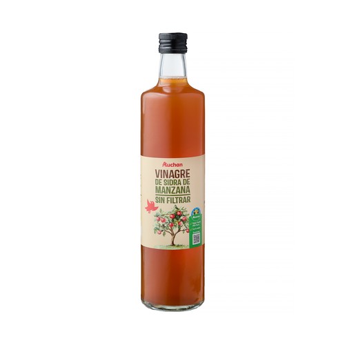 PRODUCTO ALCAMPO Vinagre de sidra de manzana sin filtrar CLB 750 ml.