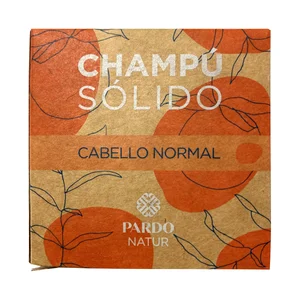 PARDO Champú sólido sin colorantes, para todo tipo de cabellos PARDO Natur 60 g.